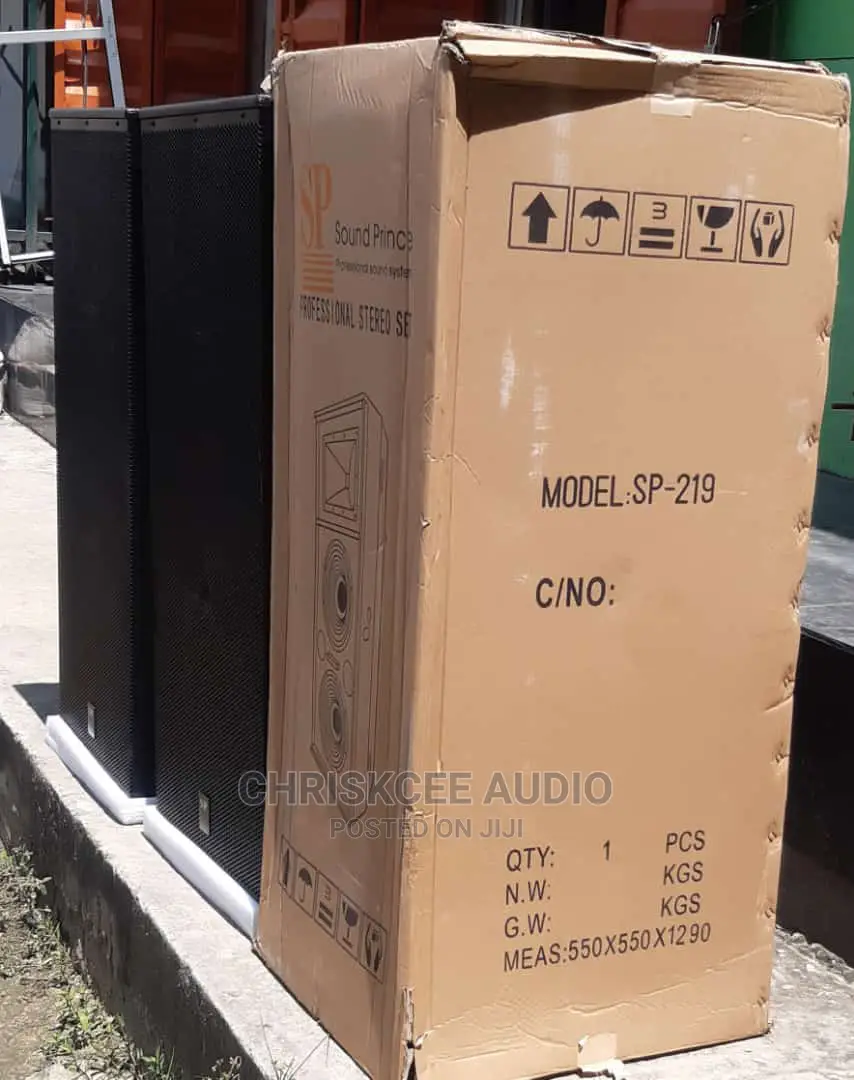 Sound Prince Sp219 Professional Loudspeaker-pair