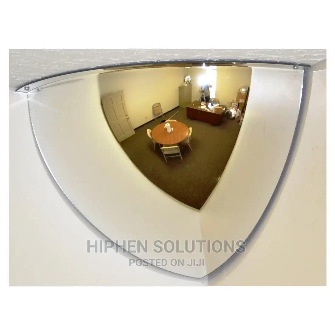 Quarter Dome Mirror 18 Inch Convex Safety/Security Mirror