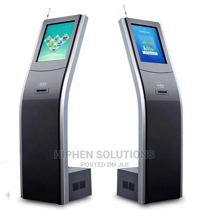 17 Inch Touch Screen Queue Management System Ticket Kiosk