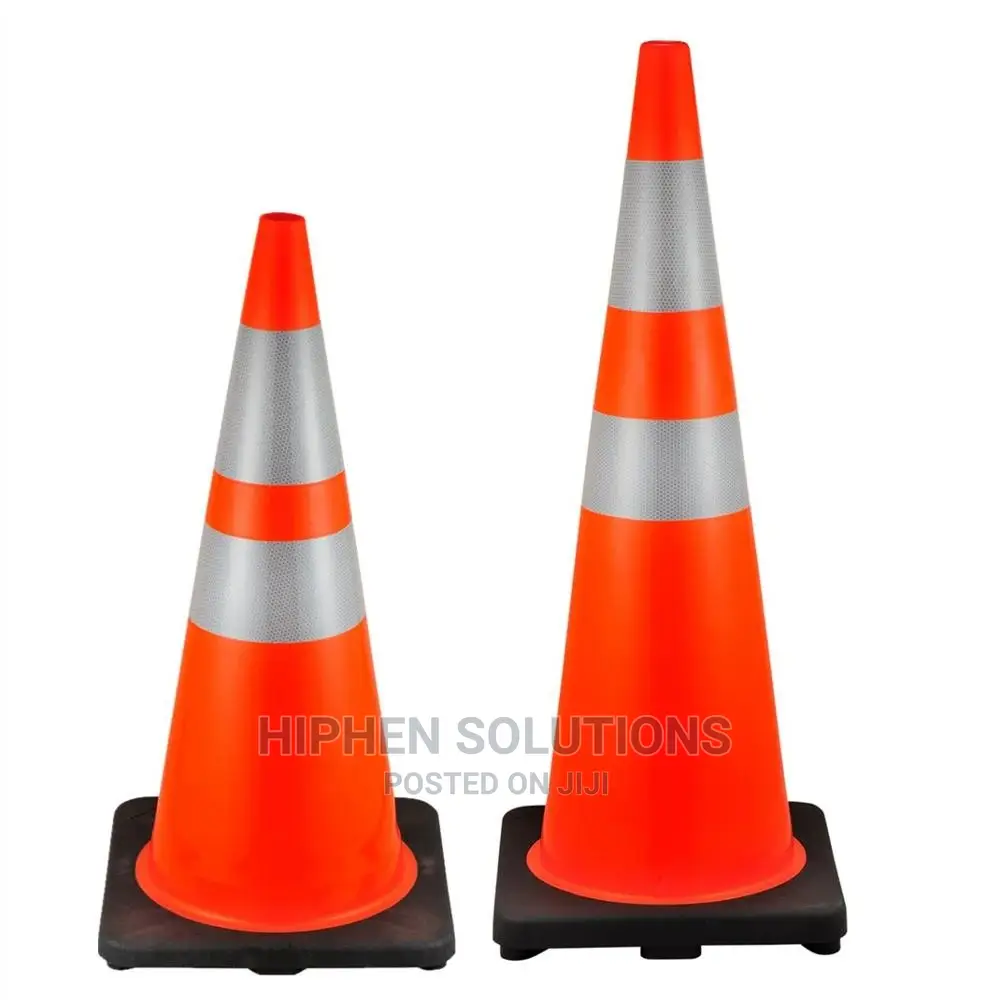 Flexible Orange PVC Traffic Cone