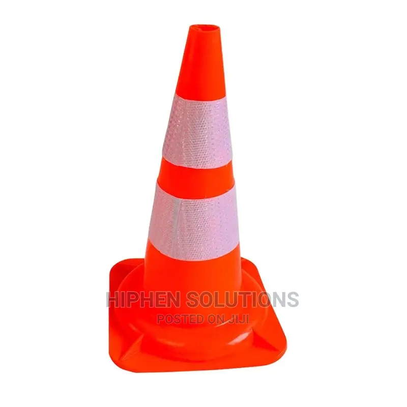 Nigerian Supplier Red Reflective PVC Traffic Cone