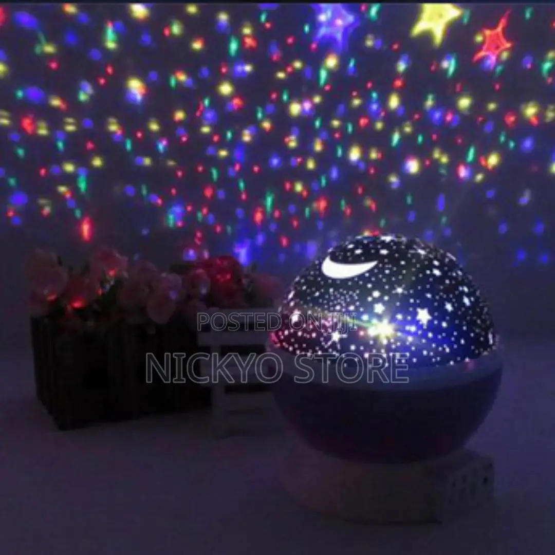 Romantic Star Dream Rotating Projection Lamp