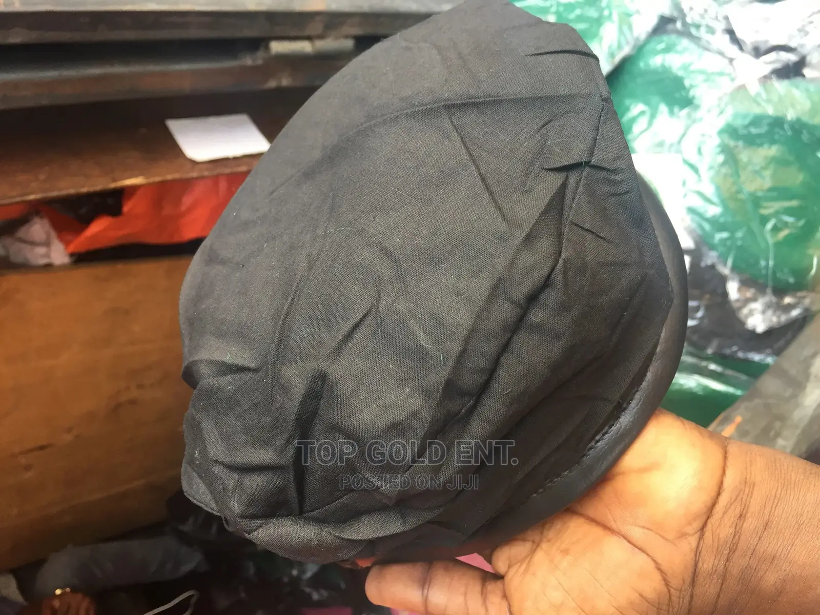 White/Red Beret Cap