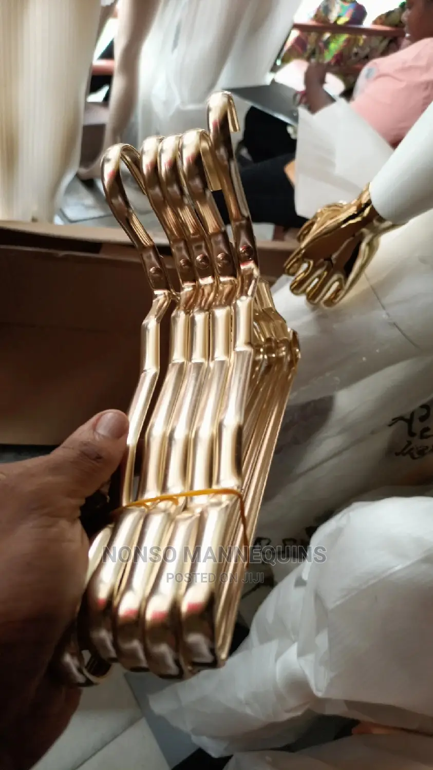Gold And Rose Gold Hangers