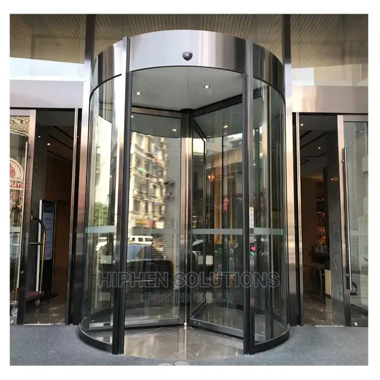 Original Crystal Auto-Revolving Door