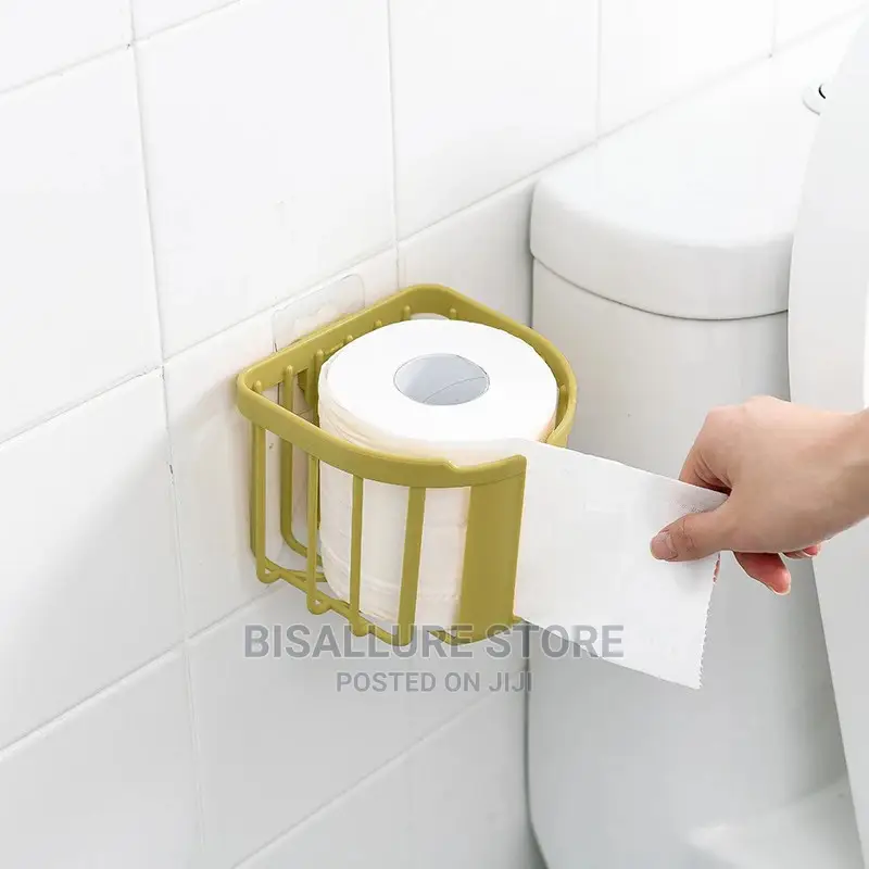 Plastic Toilet Roll Holder With Adhesive