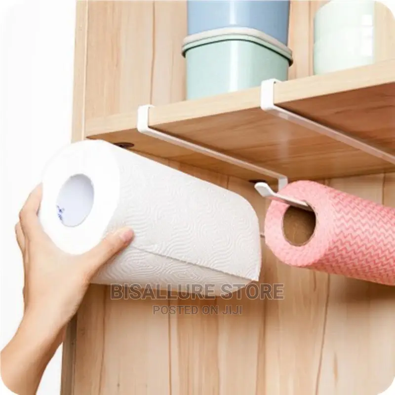 Stainless Steel Hook Toilet Roll And Tissue Holder