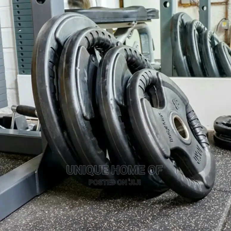 Black Olympic Weight Plates