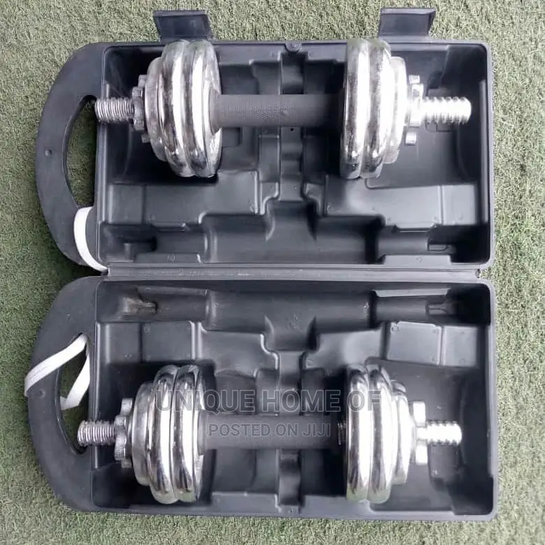 15kg Chrome Dumbbell Set.