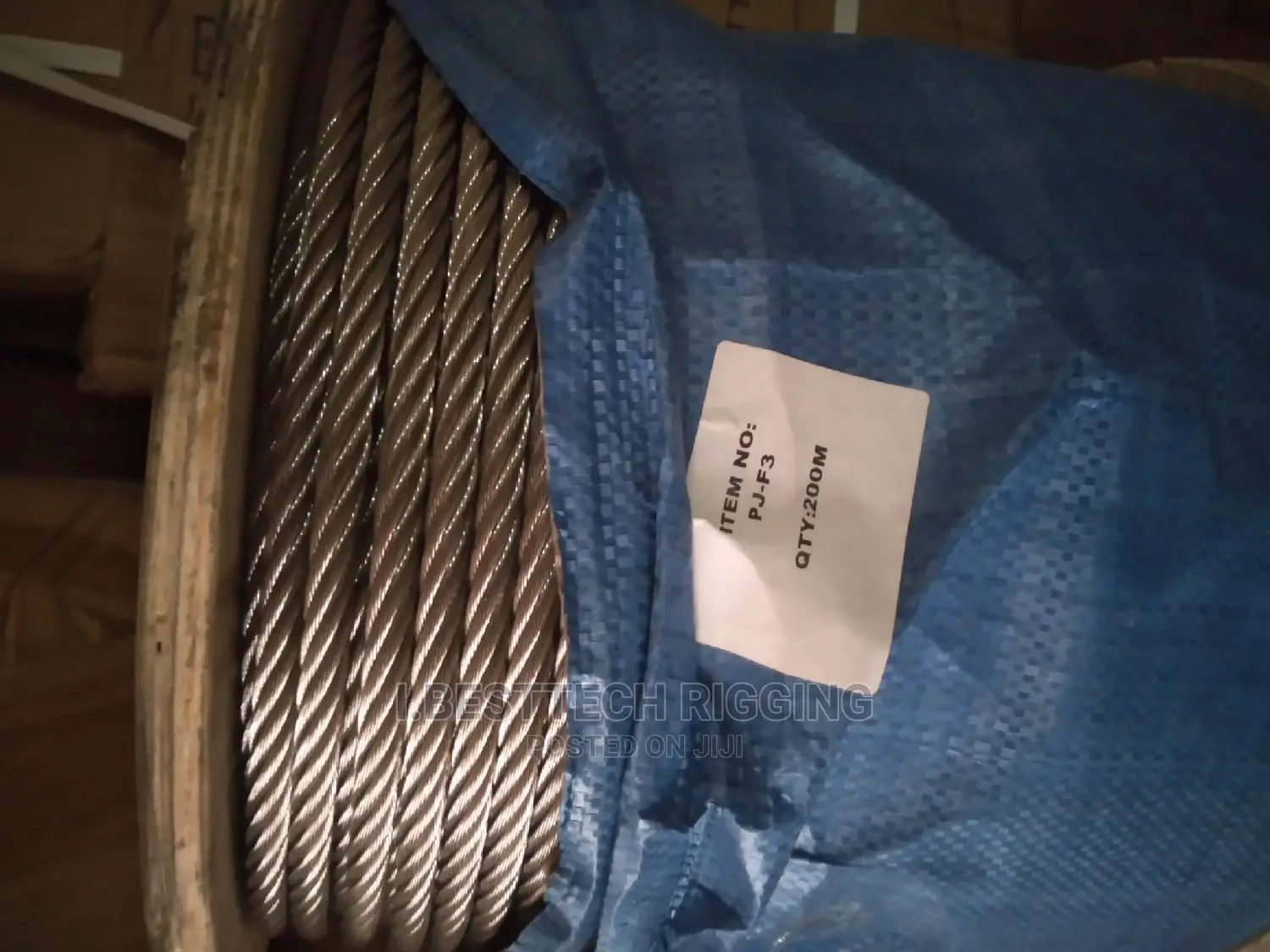 Stainless Wire Rope 6mm by 300mtr, 8mm and 10 by 200 Meters