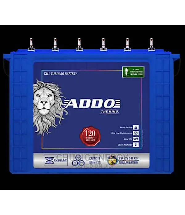 Addo 240ah Tubular Battery