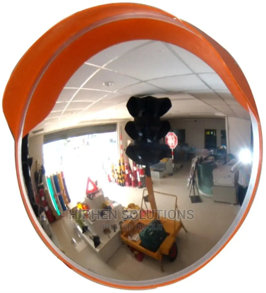 Lightweight Acrylic 45cm Road Traffic Convex Mirror