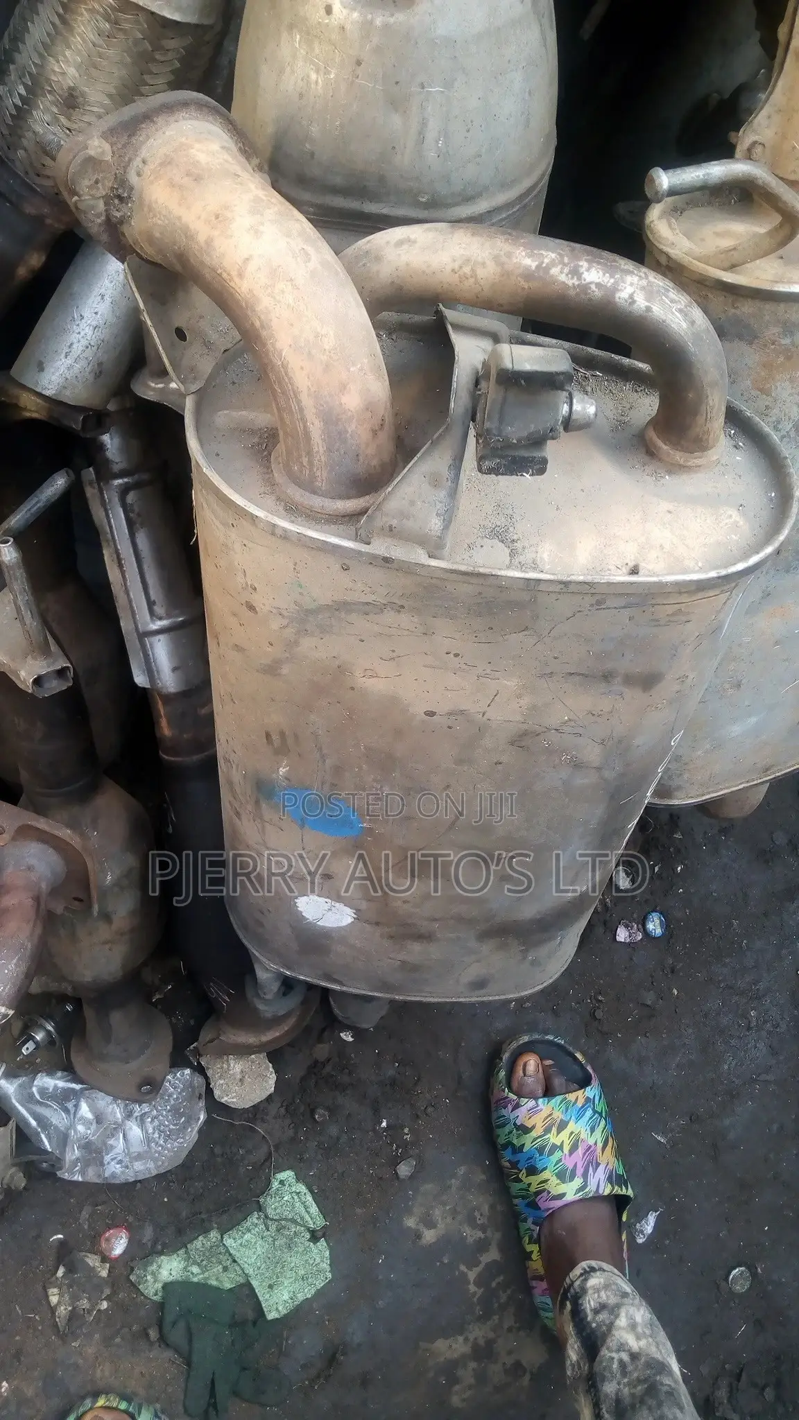 Toyota 2.4 Silencer Back Pot Exhaust