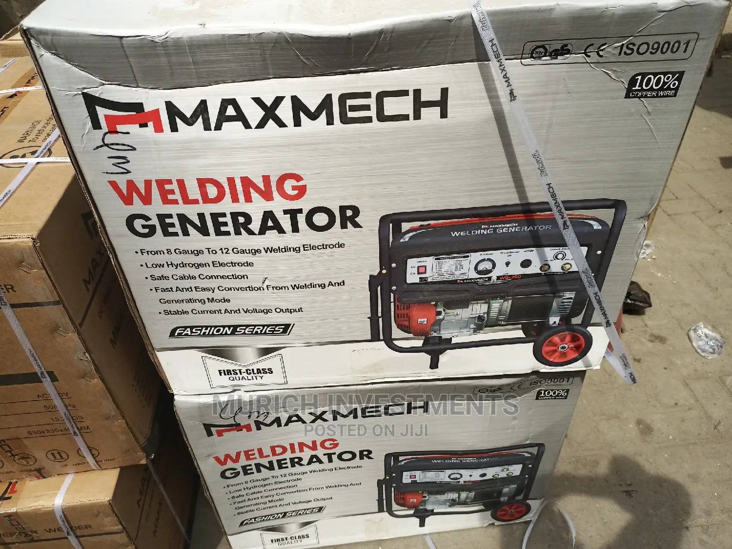 Maxmech Welding Generator 5.5kva 250A