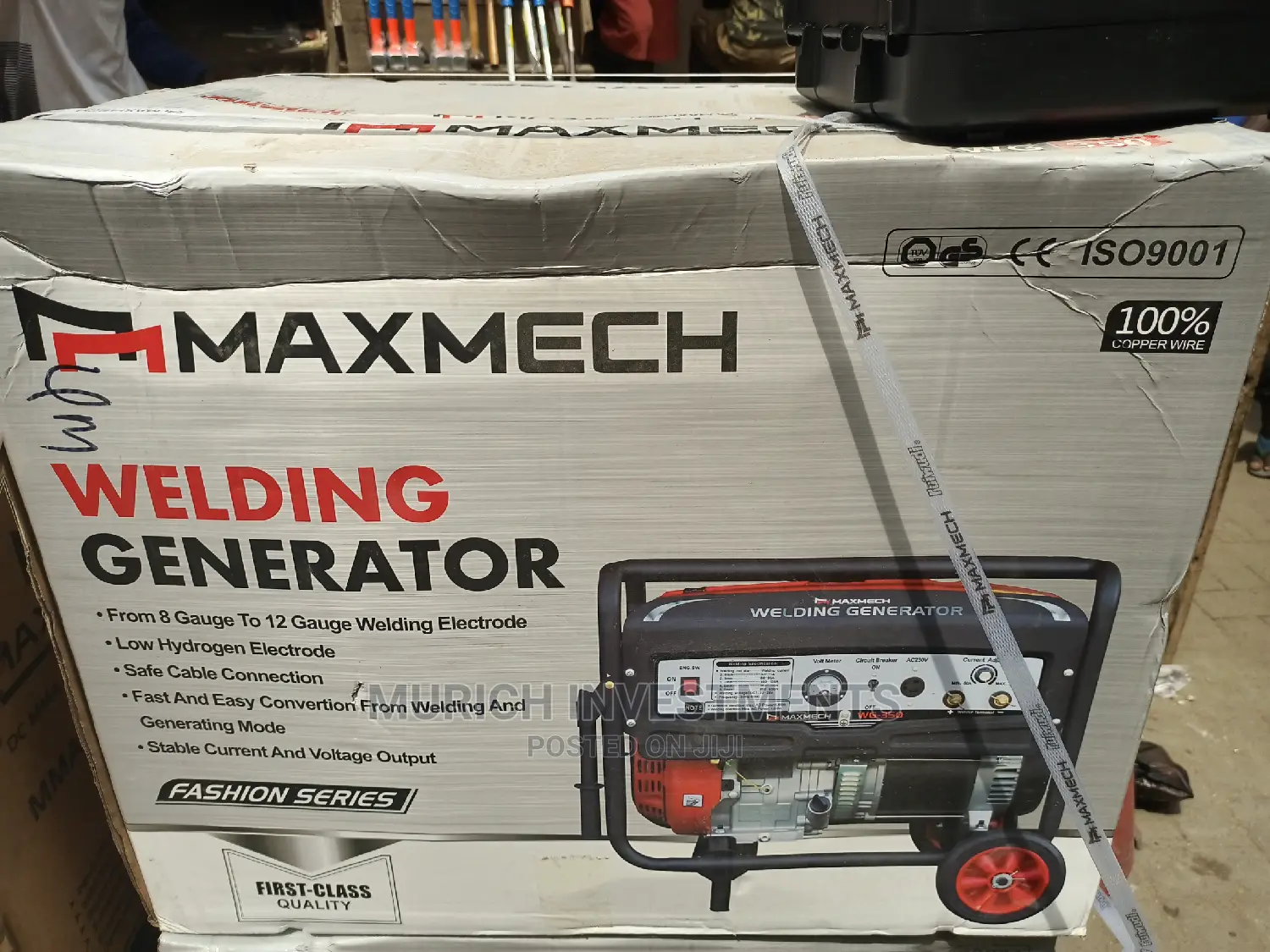 Maxmech Welding Generator 5.5kva 250A