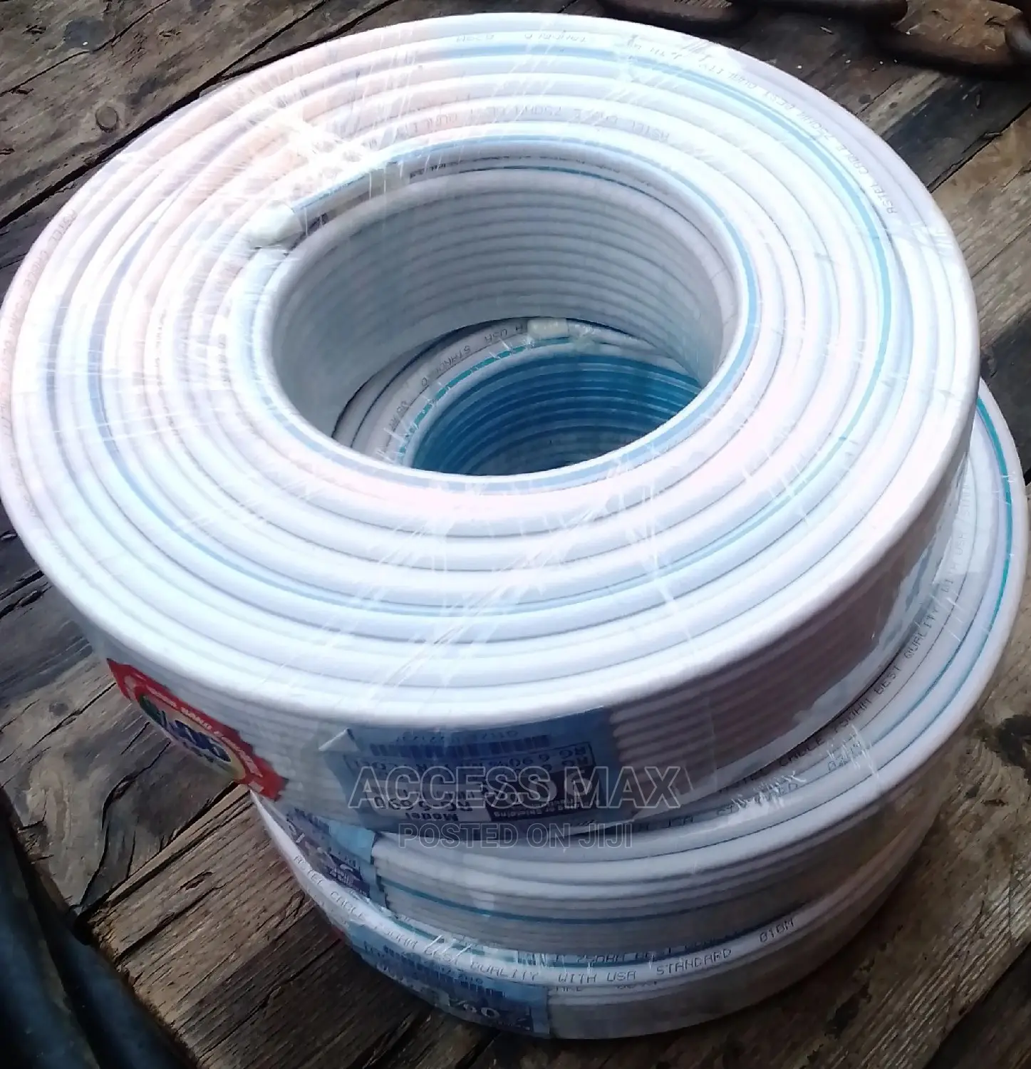 DSTV Cable (White) TV Cable Coaxial Cable .By 100 M