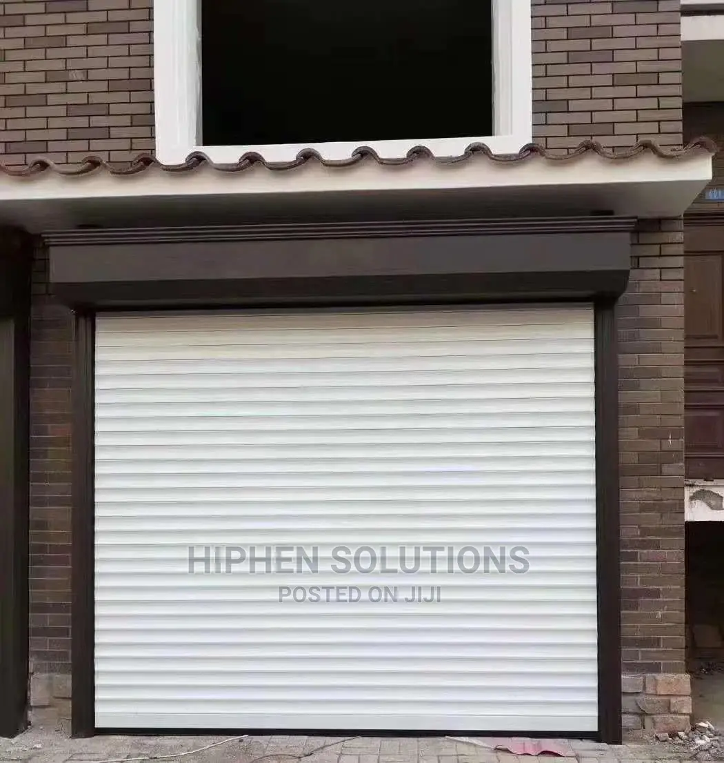Aluminum Alloy Roller Shutter Garage Doors With Motors