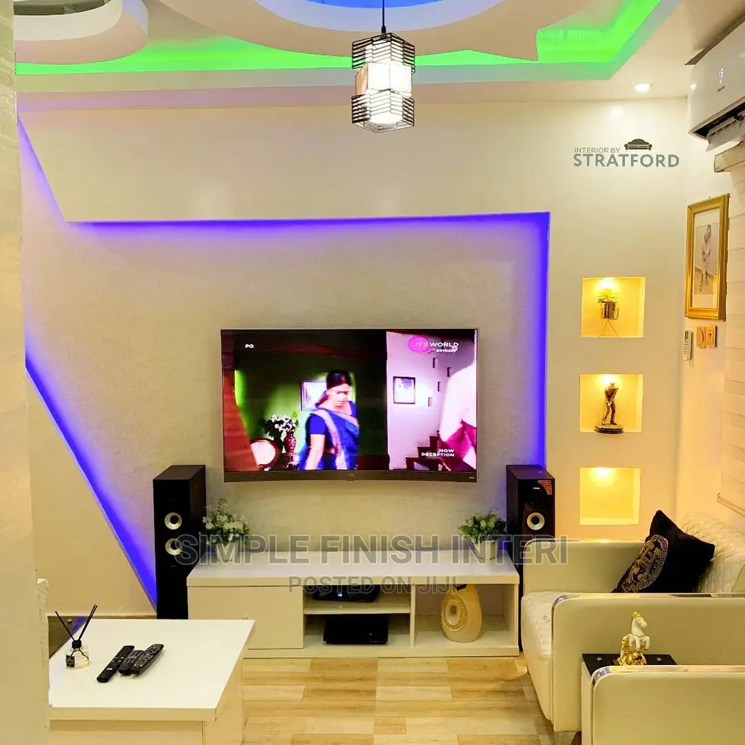 Interior Design. An Tv Wall Design