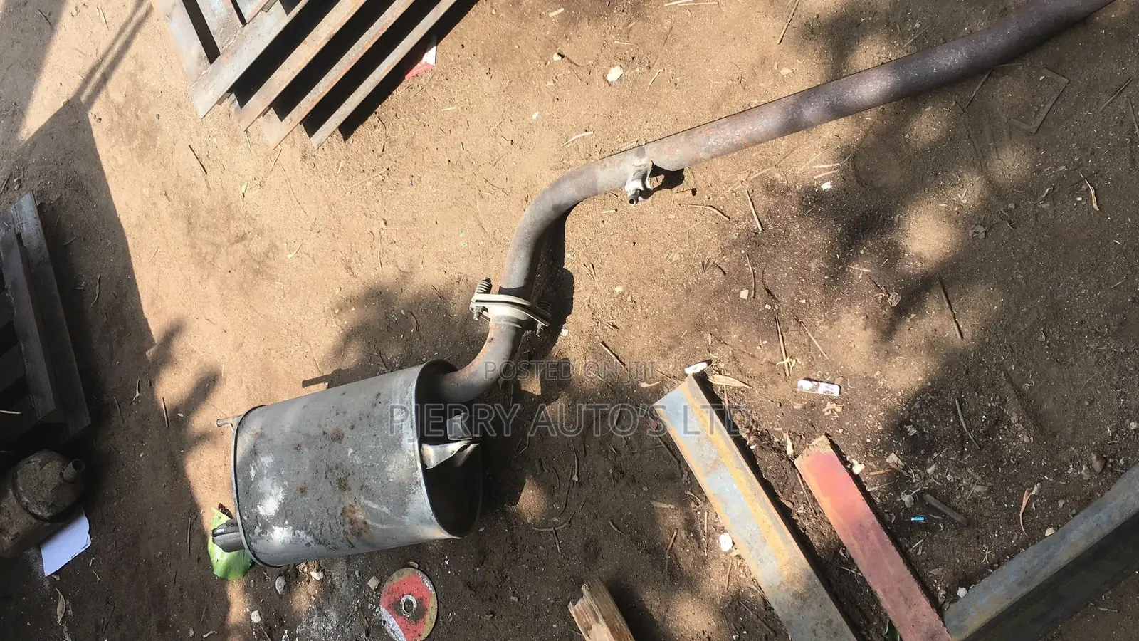 Camry 2012 Back Exhaust Pot
