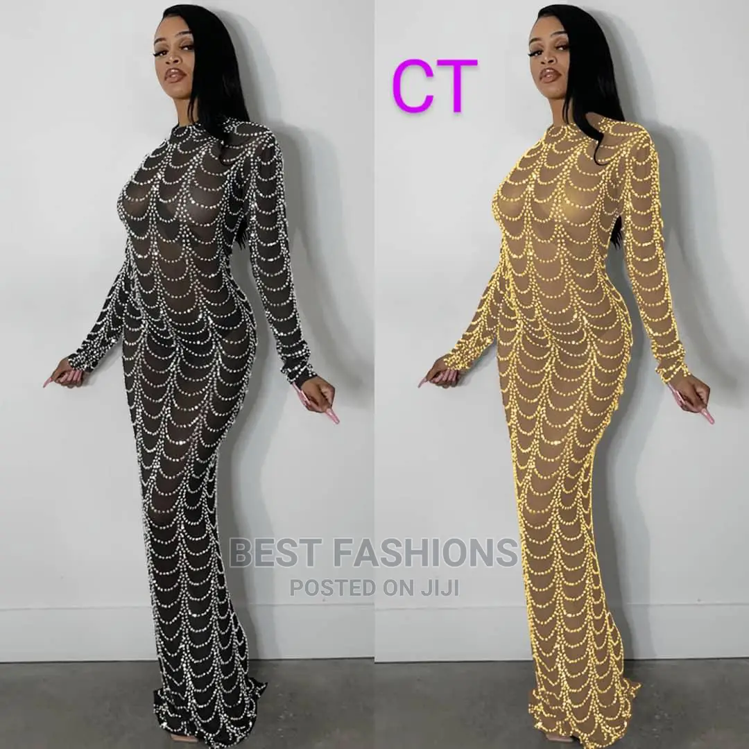 Elegant Cord Dinner Gown