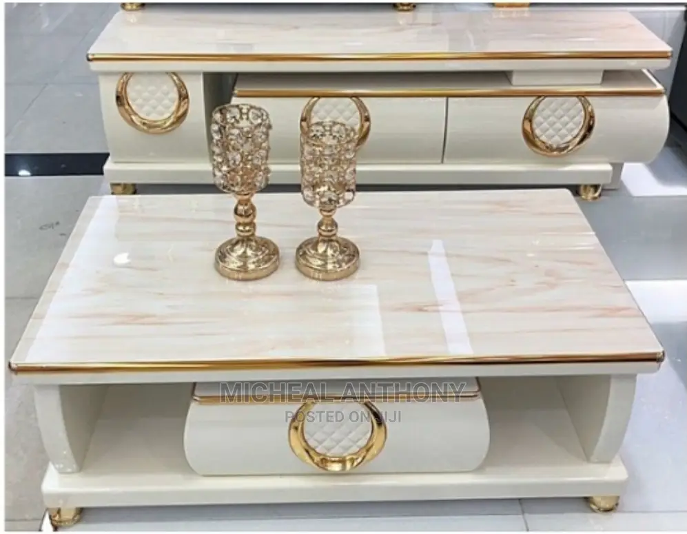 Tv Stand With the Center Table