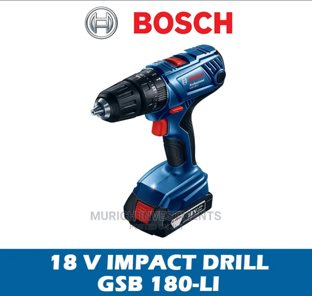 Bosch 18v Cordless Impact Drill GSB 180-Li