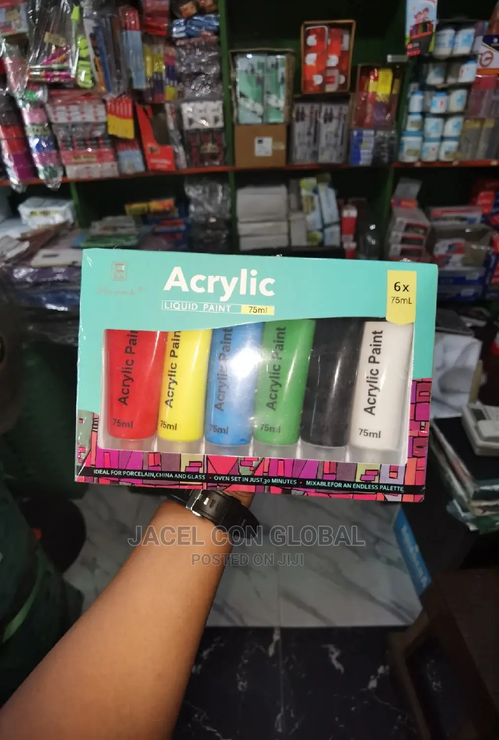 Acrylic Paint (6 Colors)