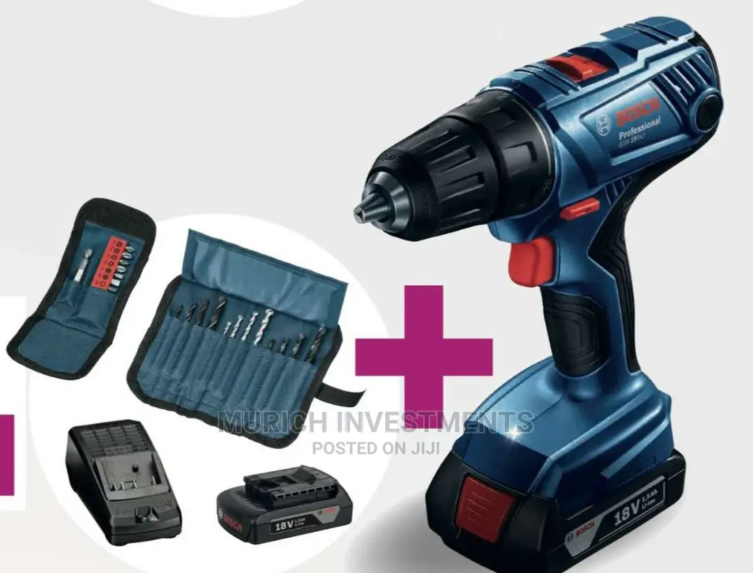 GSR 180-Li Professional Cordless Drill Driver 18V Set