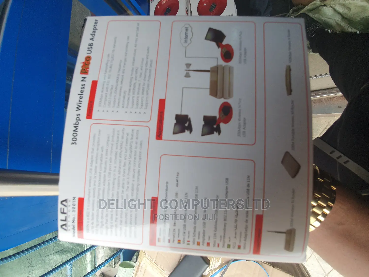 ALFA Usb Wireless Adapter 300mbps