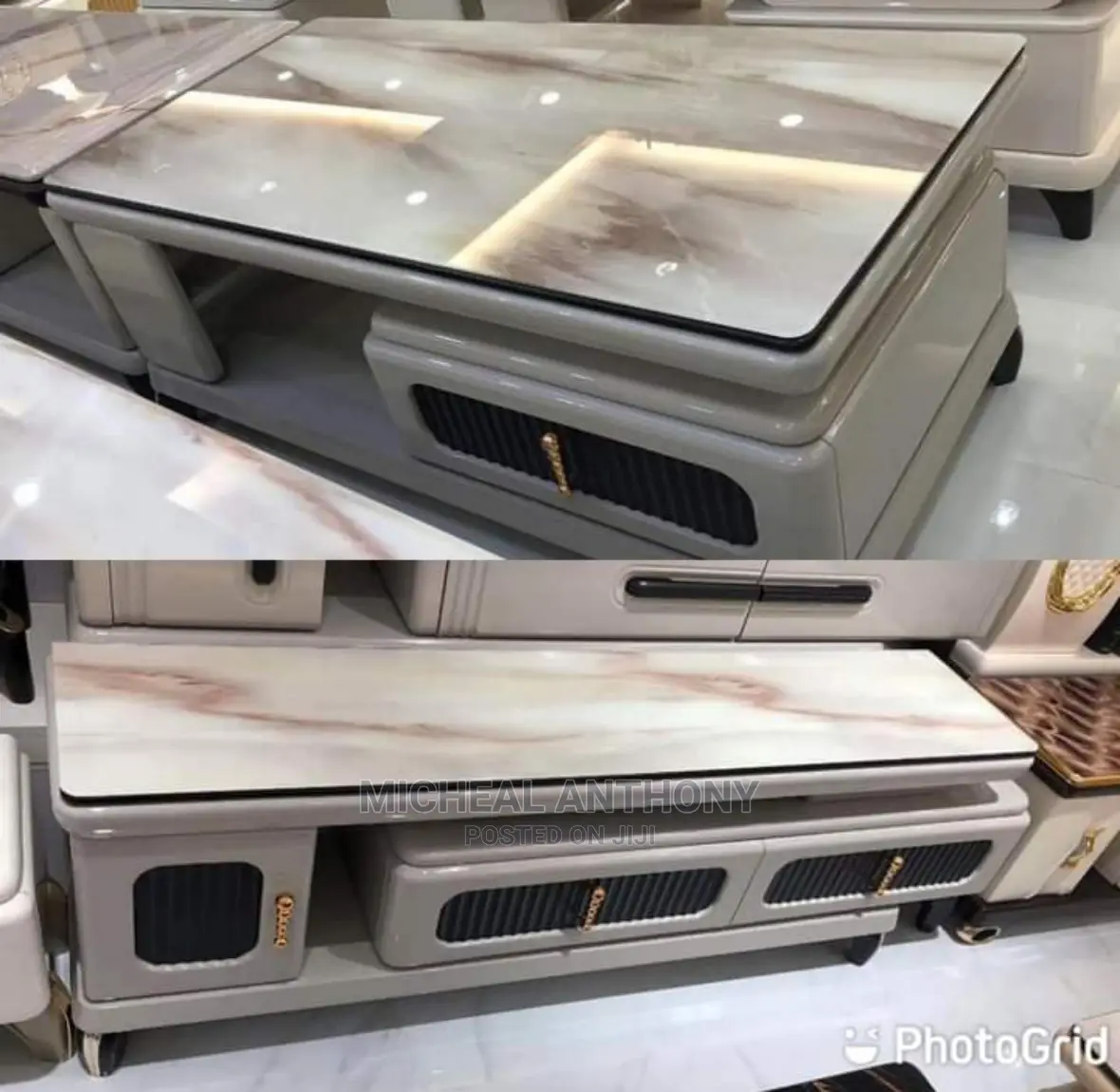 Compelet Set of Tv Stand With the Center Table