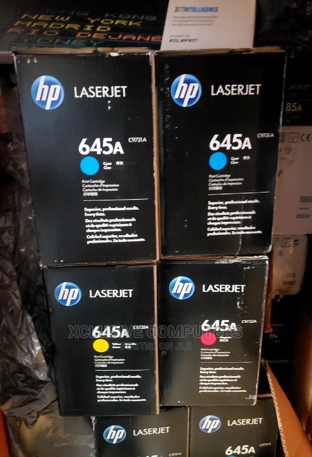 Original HP Toner Cartridge 645A Y/C/M