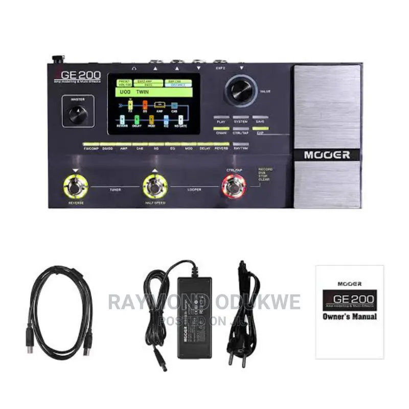 MOOER GE200 Multi Guitar Effect Processor