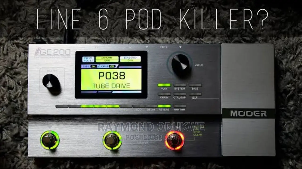 MOOER GE200 Multi Guitar Effect Processor
