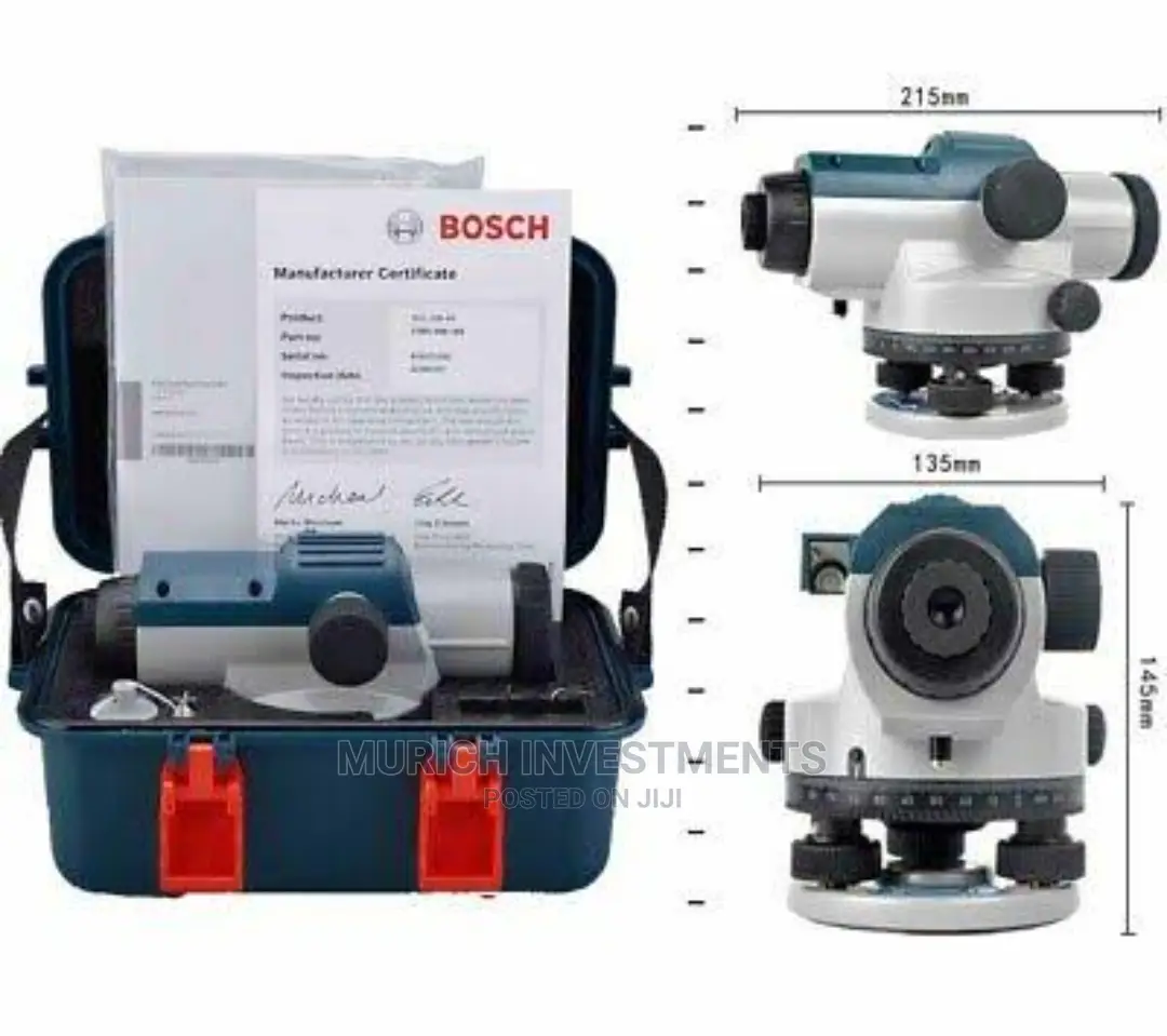 Bosch GOL 26 D Optical Level, for Leveling,