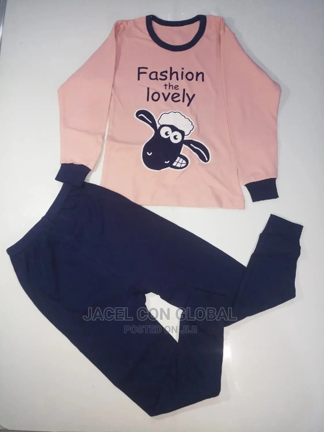Kids Pyjamas Set Long Sleeves Trousers (8-10 Yrs)