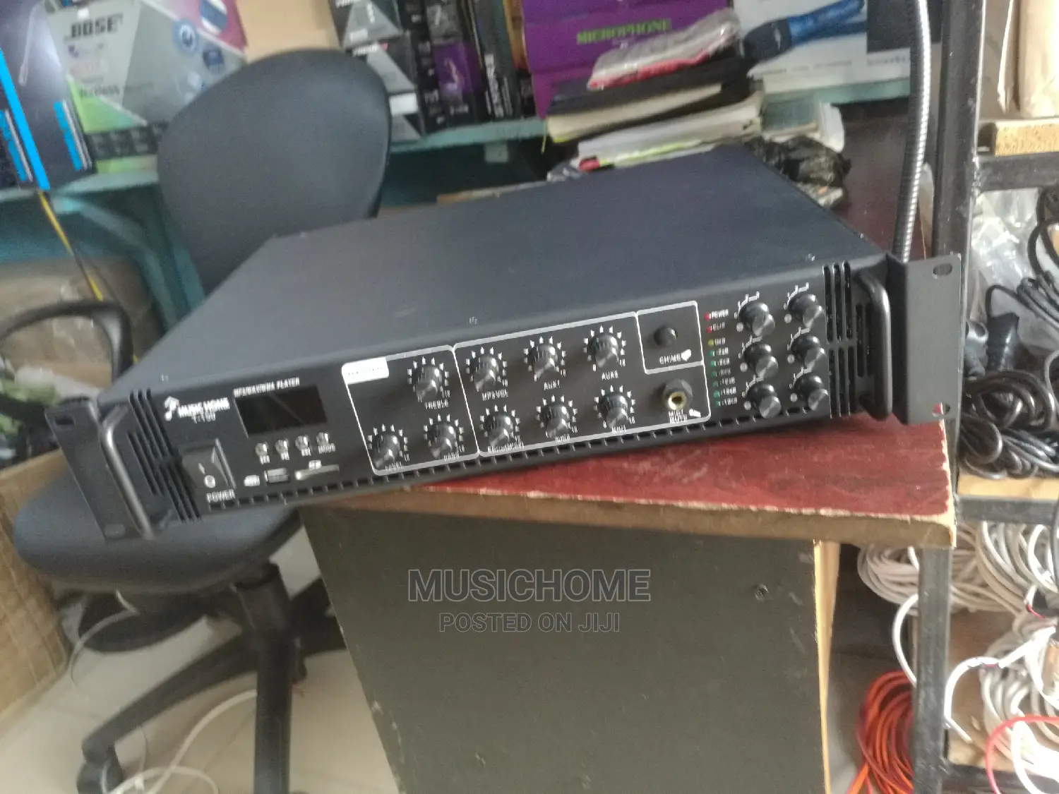 6 Zones Ceiling/Wall Speakers Amplifiers With USB, Bluetooth