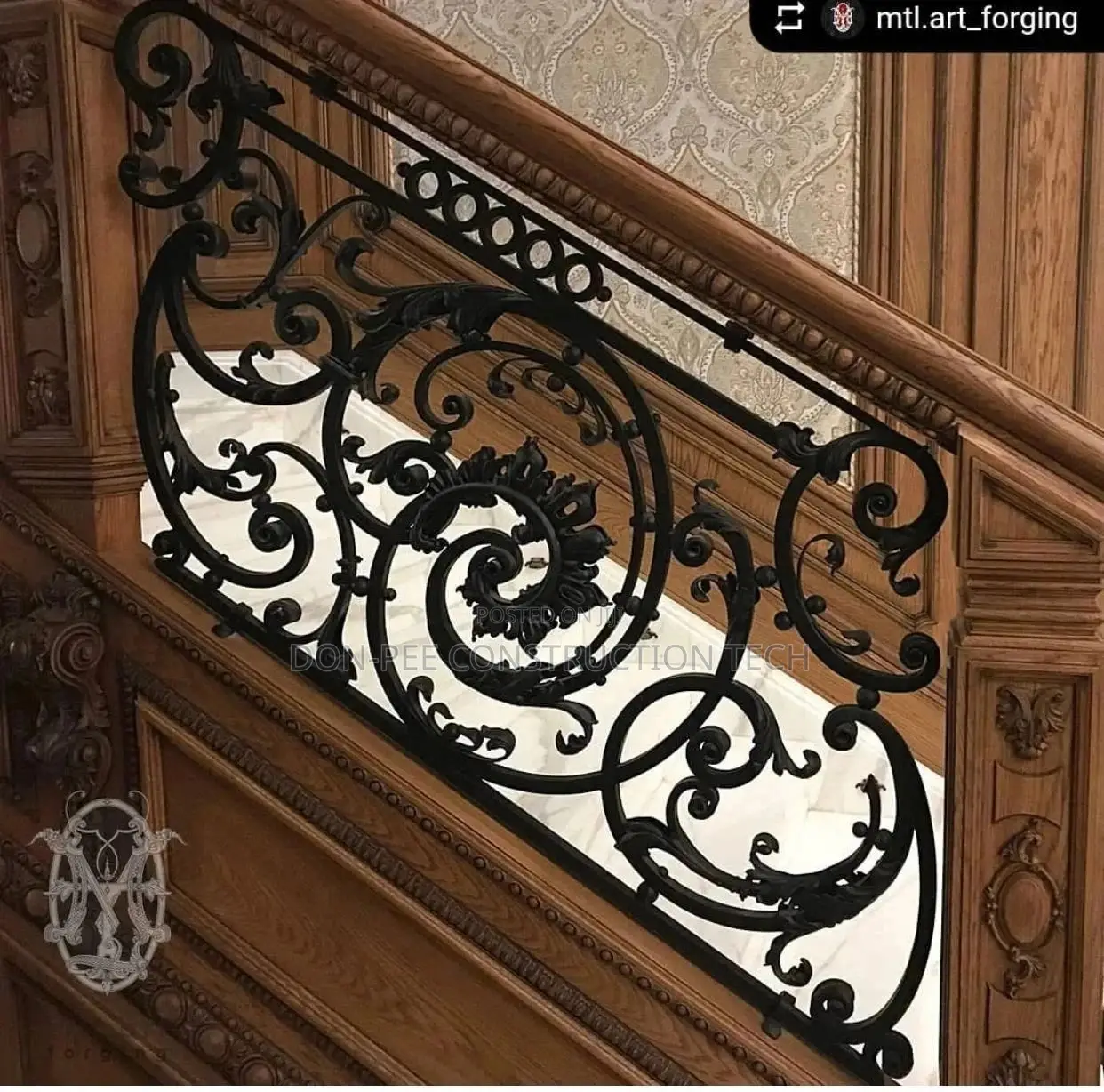 Wrought Iron Design Rails