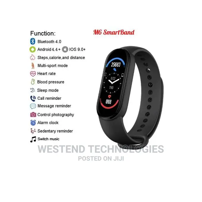 M6 Health Bracelet With Bluetooth 4.0