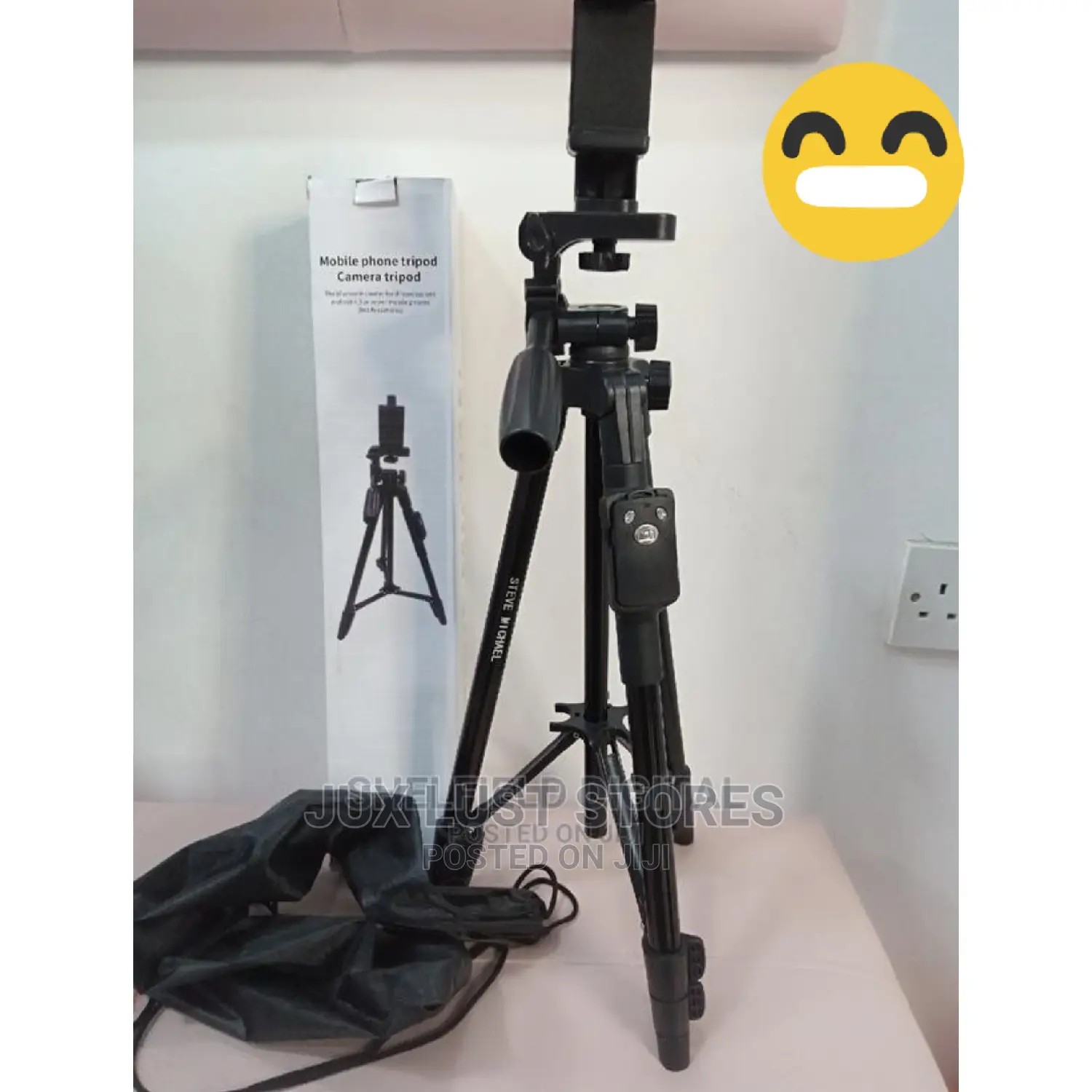 Phone Tripod Stand With Bluetooth Remote Control