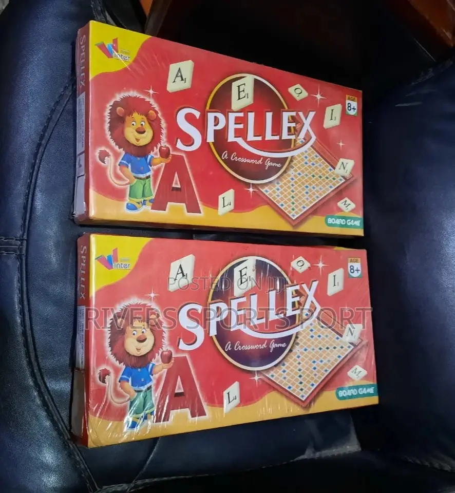 Heavy Duty Spellex Kids Cross Word Game . Kids Scrabble Game