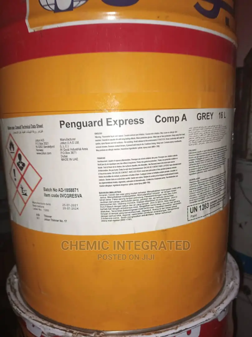 Epoxy Concrete Grey Paint for Industrial Flooring