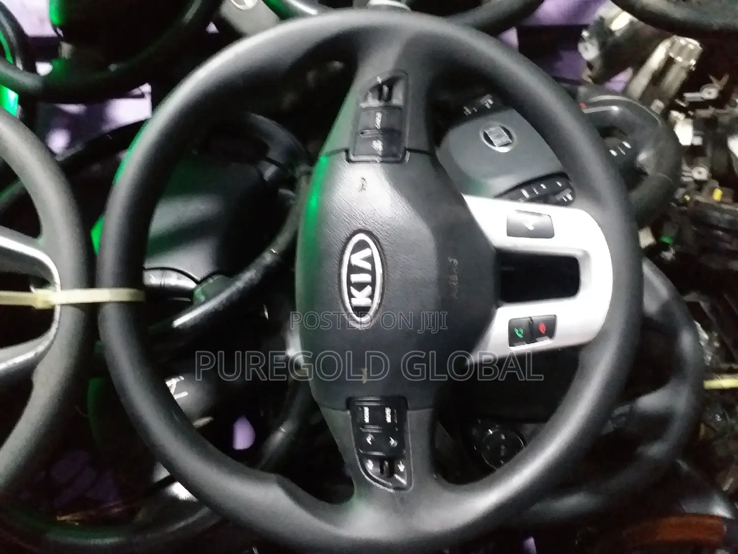 Kia Sportage 2014 Model Steering Wheel and Airbag