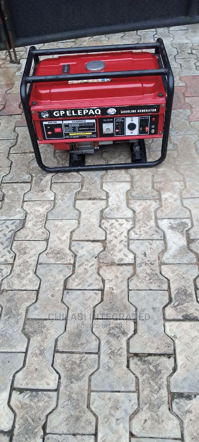 Fairly Used 3KVA ELEPAQ EC6800CX Gen(Not Worked on Before)