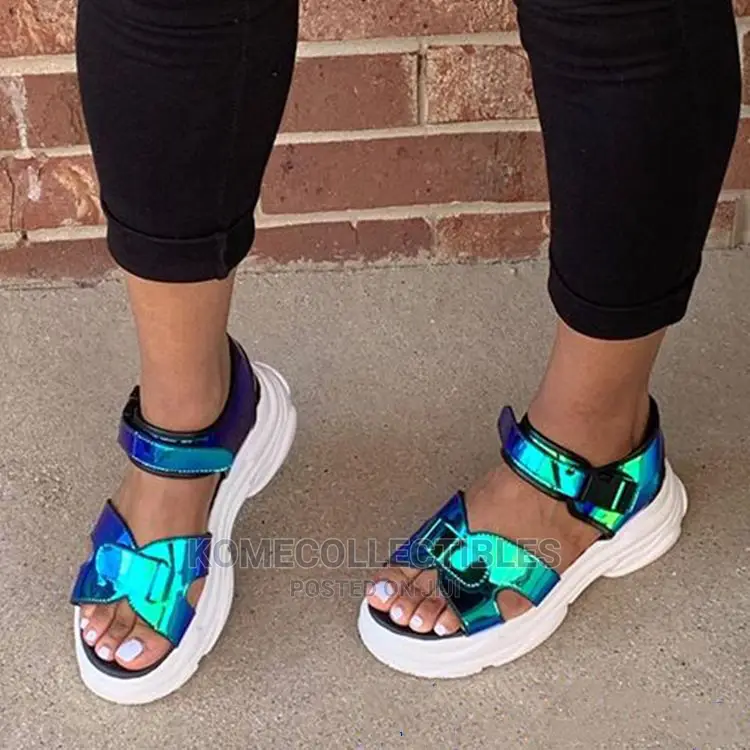 Rainbow Female Sandals