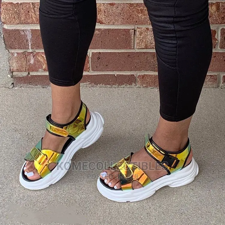 Rainbow Female Sandals