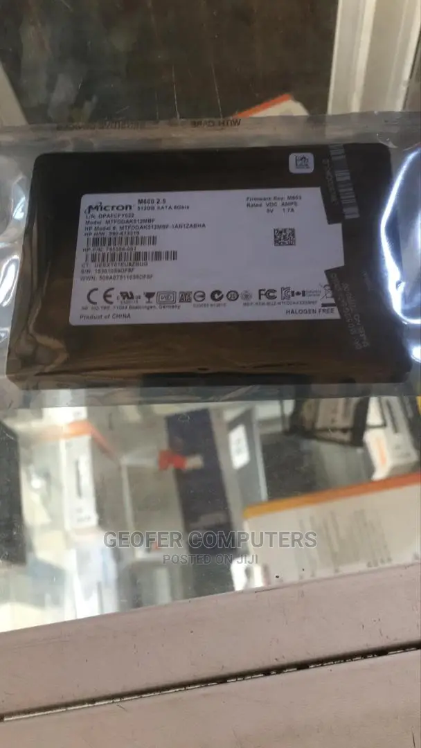 512 Solid State Hard Drive