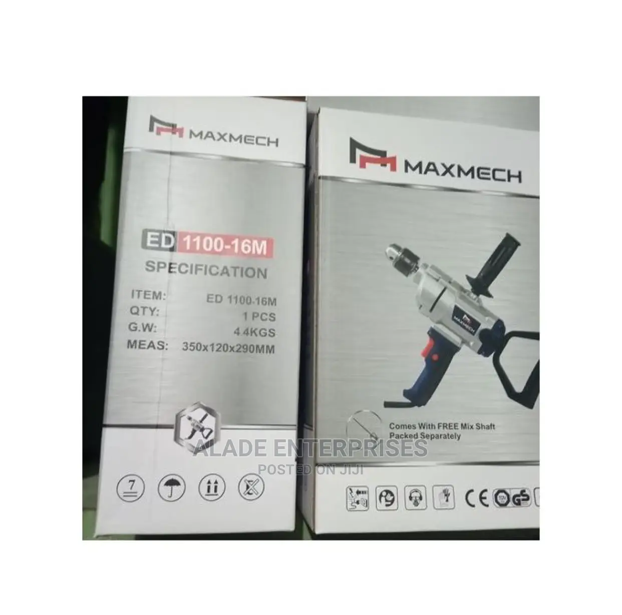 Maxmech Multipurpose 16mm Drill Machine and Paint Mixer