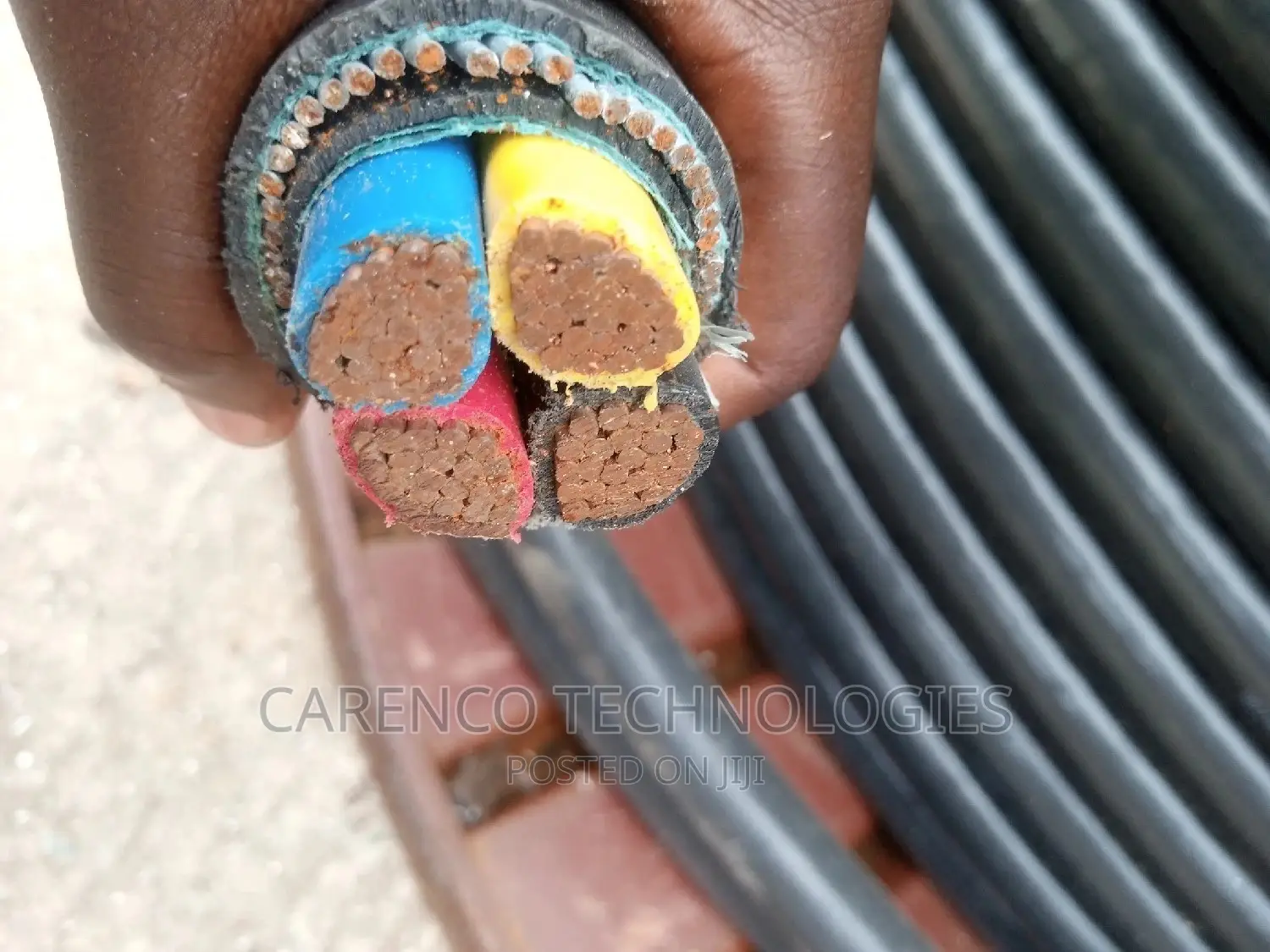 70mm 4core Armoured Cable ( Highly Insulated Wire)