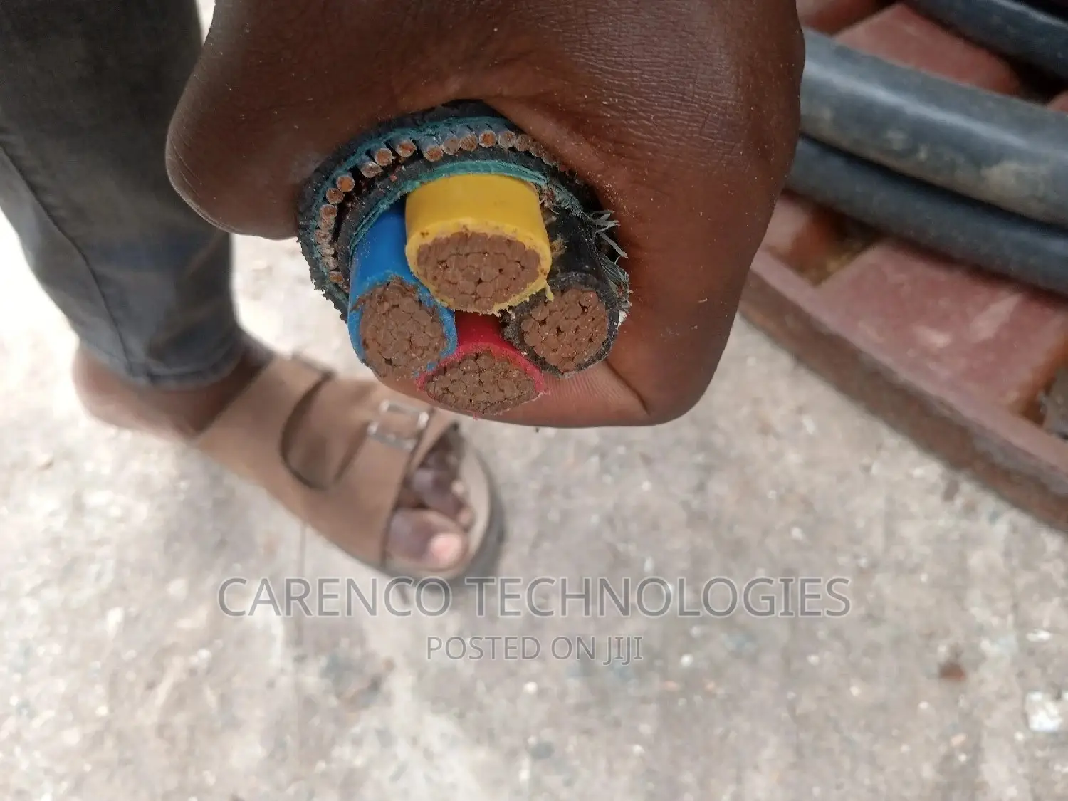 70mm 4core Armoured Cable ( Highly Insulated Wire)