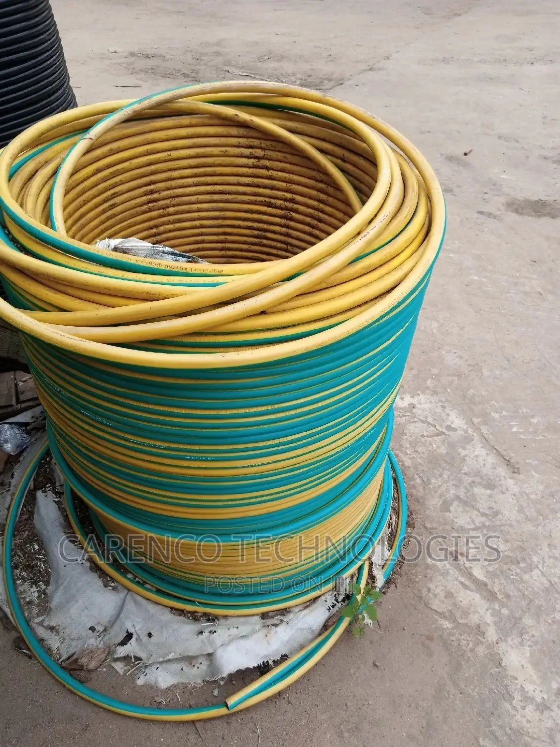 150mm 1core Single Pvc Cable ( Green And Yellow Wire)